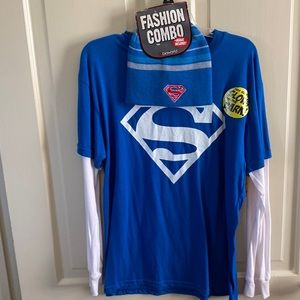 Superman Jersey and cap combo